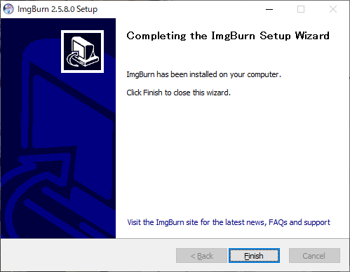 ImgBurnのインストール03